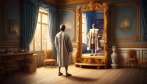 Proverbe français : "L'habit ne fait pas le moine"