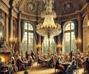 Salon du classicisme qui marque les origines de la langue française