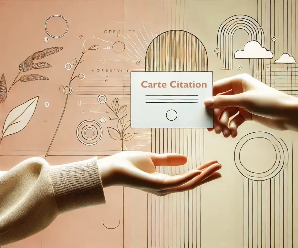 Offrir une carte-citation sur la paix