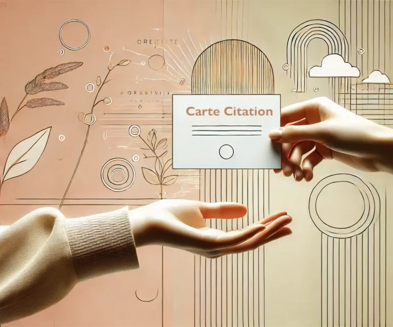 Offrir une carte-citation sur la paix